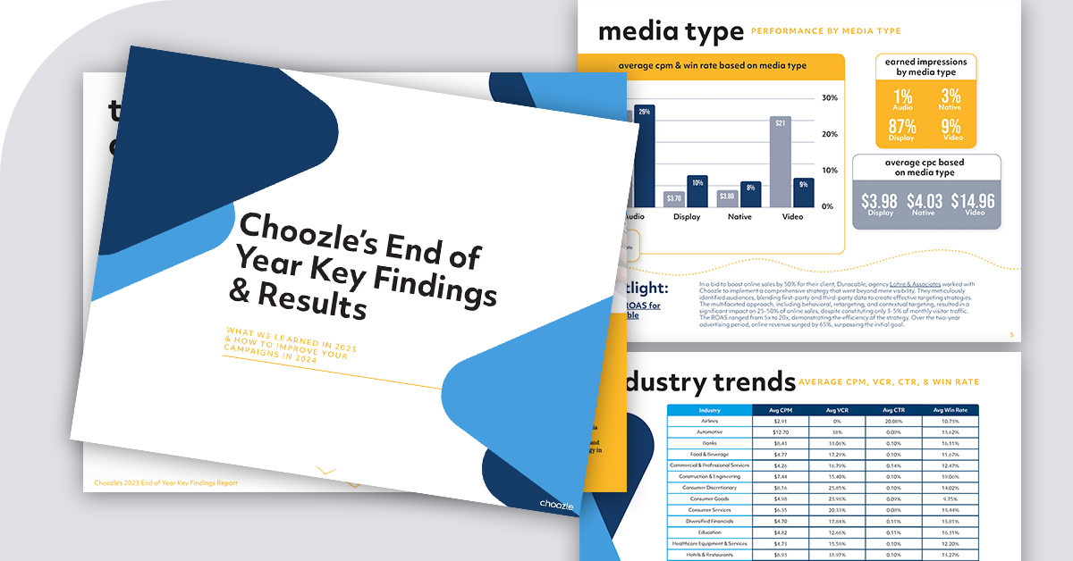 Choozle’s End of Year Key Findings & Results	