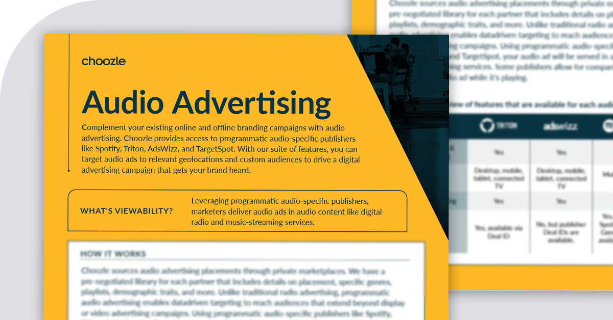 Audio Advertising