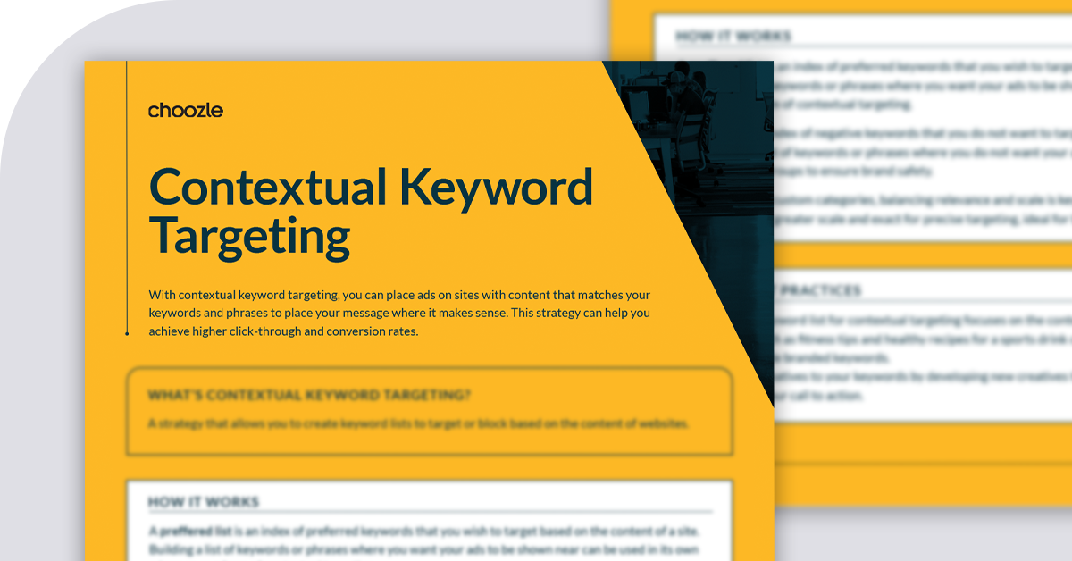 Contextual Keyword Targeting