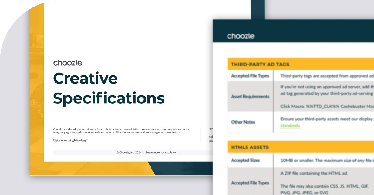 Creative Specifications