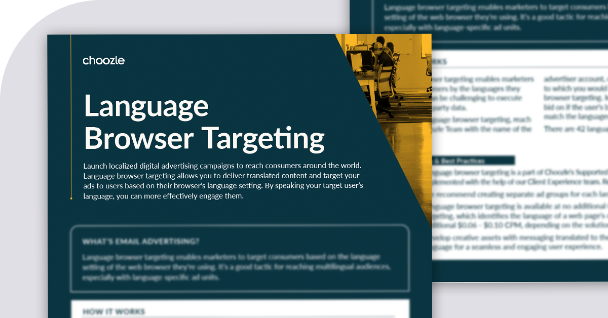 Language Browser Targeting