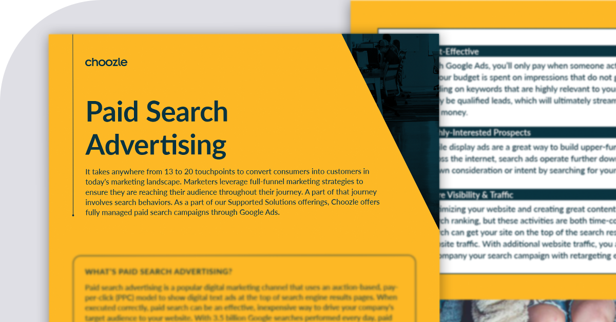 Paid Search Advertising	