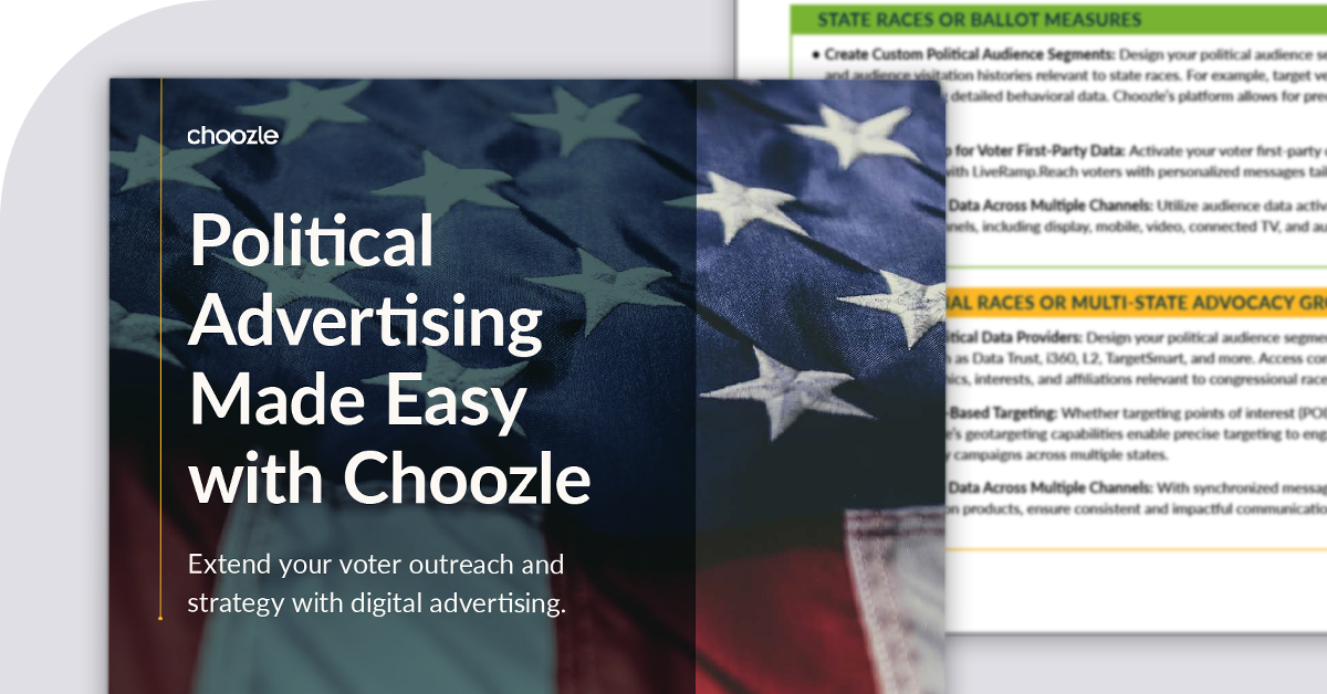 Political Advertising Made Easy with Choozle	