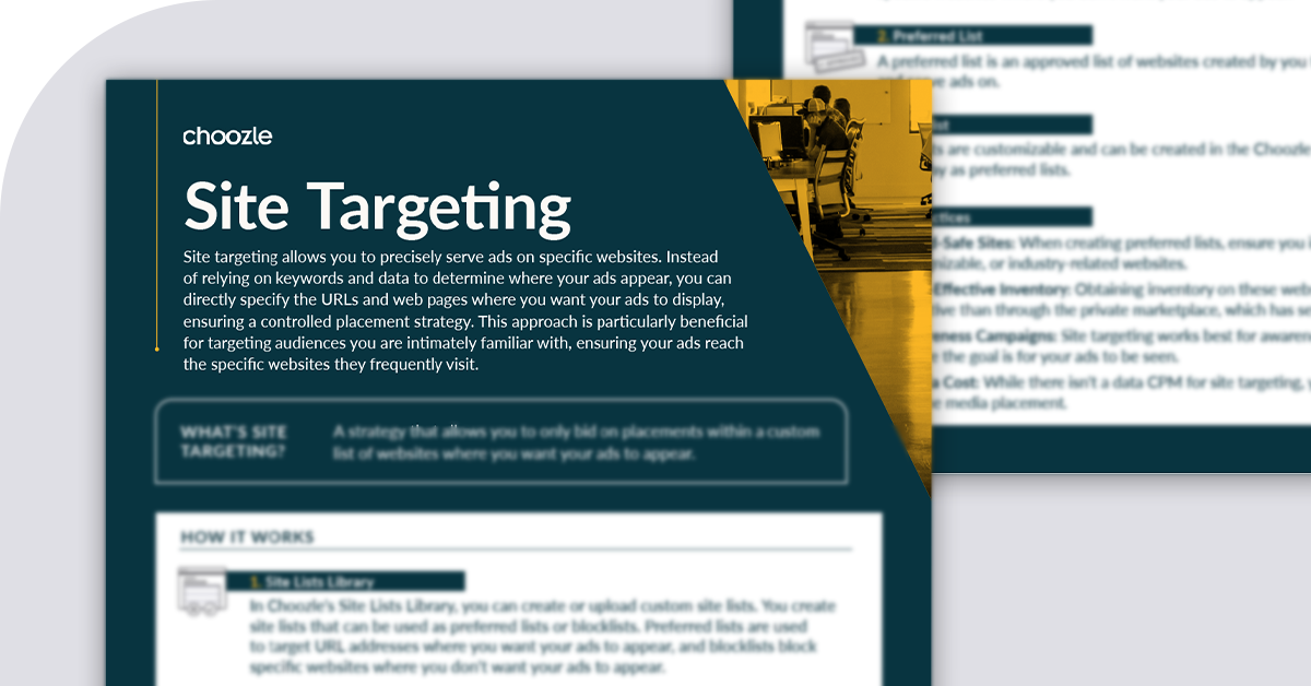 Site Targeting