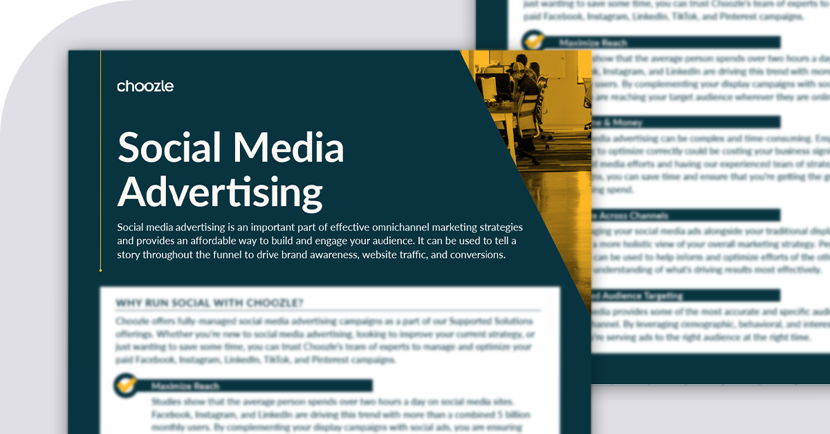 Social Media Advertising	