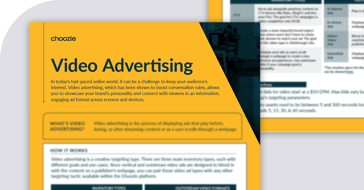 Video Advertising	